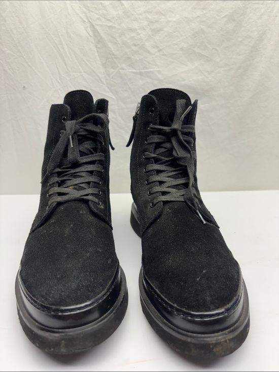 Aquatalia Black Suede Chukka Boots - Lace-Up Ankle, SZ 9.5 main image 7